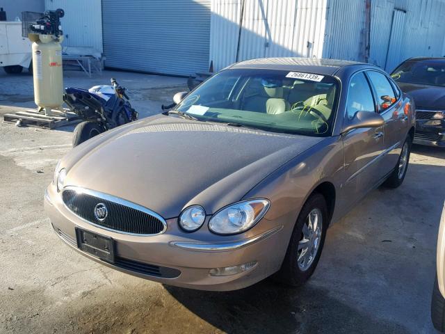 2G4WD582271203659 - 2007 BUICK LACROSSE C BEIGE photo 2