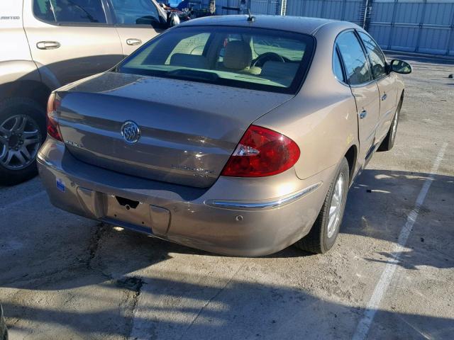 2G4WD582271203659 - 2007 BUICK LACROSSE C BEIGE photo 4