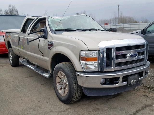 1FTSW31RX8EC35901 - 2008 FORD F350 SRW S TAN photo 1