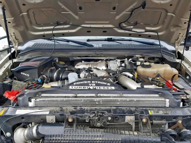 1FTSW31RX8EC35901 - 2008 FORD F350 SRW S TAN photo 7