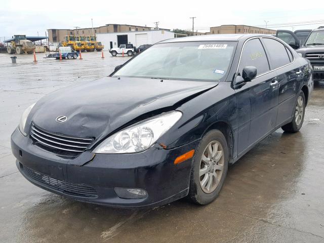 JTHBF30G936009463 - 2003 LEXUS ES 300 BLACK photo 2