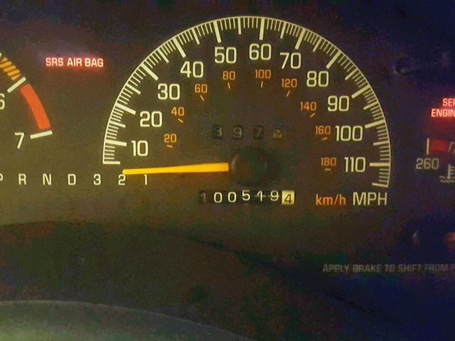 1G2WK52J2YF346488 - 2000 PONTIAC GRAND PRIX BLACK photo 8