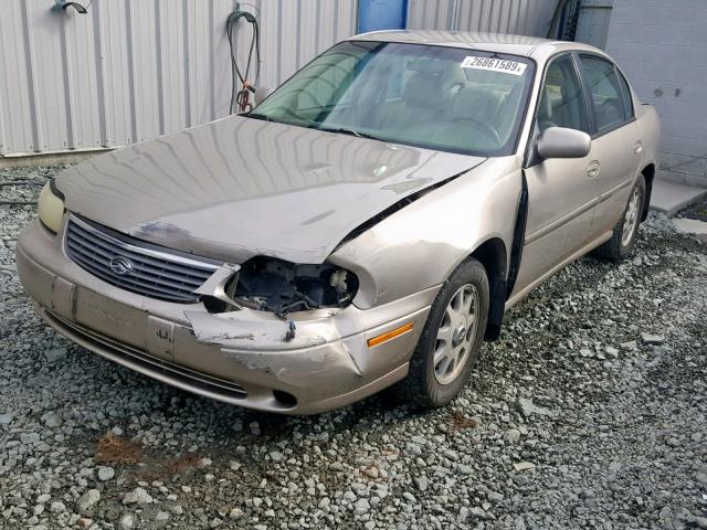 1G1NE52M9X6157613 - 1999 CHEVROLET MALIBU LS GOLD photo 2