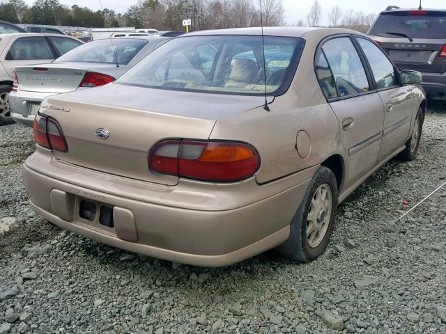 1G1NE52M9X6157613 - 1999 CHEVROLET MALIBU LS GOLD photo 4
