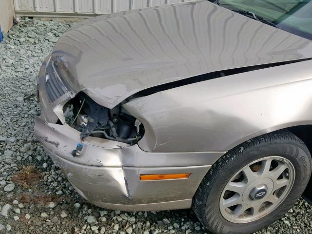 1G1NE52M9X6157613 - 1999 CHEVROLET MALIBU LS GOLD photo 9