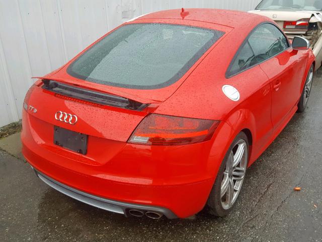 TRUK1AFK9A1019748 - 2010 AUDI TTS PRESTI RED photo 4