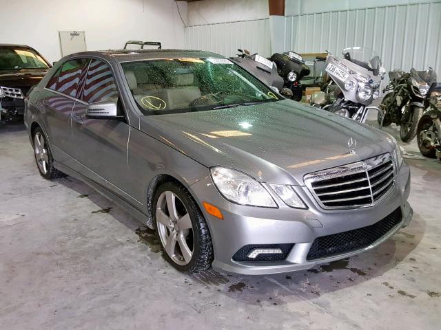 WDDHF5GB6BA517859 - 2011 MERCEDES-BENZ E 350 SILVER photo 1