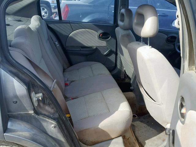 1G8AJ55F36Z122782 - 2006 SATURN ION LEVEL GRAY photo 6