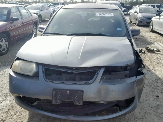 1G8AJ55F36Z122782 - 2006 SATURN ION LEVEL GRAY photo 9