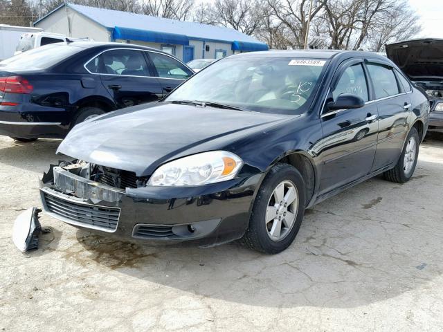 2G1WU58R779267773 - 2007 CHEVROLET IMPALA LTZ BLACK photo 2