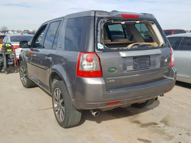 SALFT24N58H062065 - 2008 LAND ROVER LR2 HSE TE GRAY photo 3