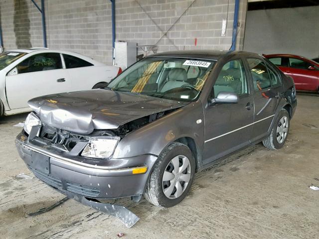 3VWRK69M34M049252 - 2004 VOLKSWAGEN JETTA GL GRAY photo 2