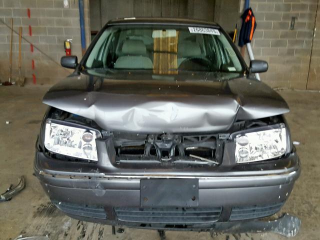 3VWRK69M34M049252 - 2004 VOLKSWAGEN JETTA GL GRAY photo 9