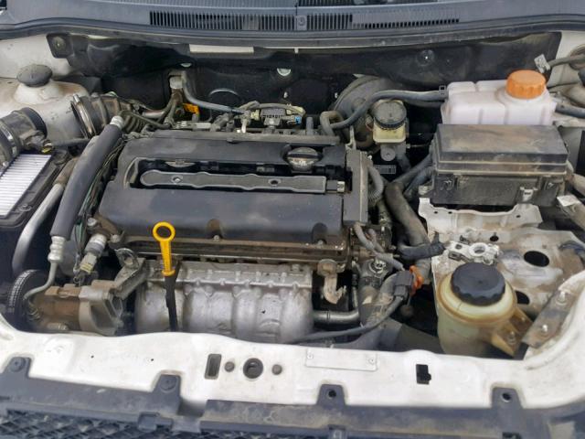 KL1TD56E79B335153 - 2009 CHEVROLET AVEO LS WHITE photo 7