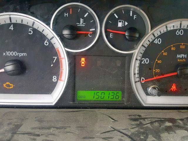 KL1TD56E79B335153 - 2009 CHEVROLET AVEO LS WHITE photo 8