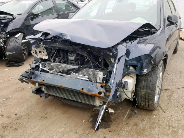 1G1ZA5E02A4101487 - 2010 CHEVROLET MALIBU LS ლურჯი ფოტო 10