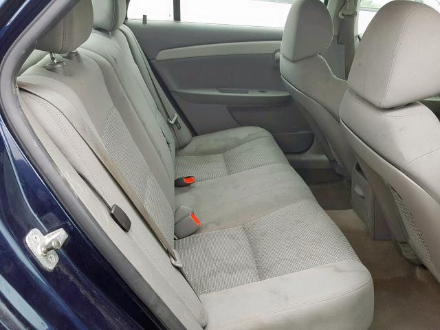 1G1ZA5E02A4101487 - 2010 CHEVROLET MALIBU LS ლურჯი ფოტო 6