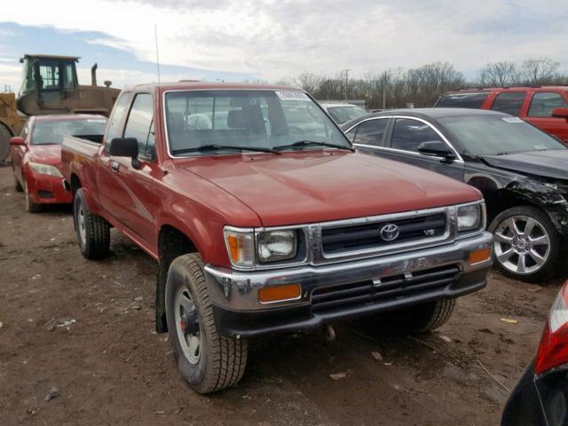 4TAVN13D1RZ252114 - 1994 TOYOTA PICKUP 1/2 RED photo 1