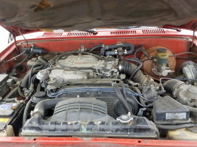 4TAVN13D1RZ252114 - 1994 TOYOTA PICKUP 1/2 RED photo 7