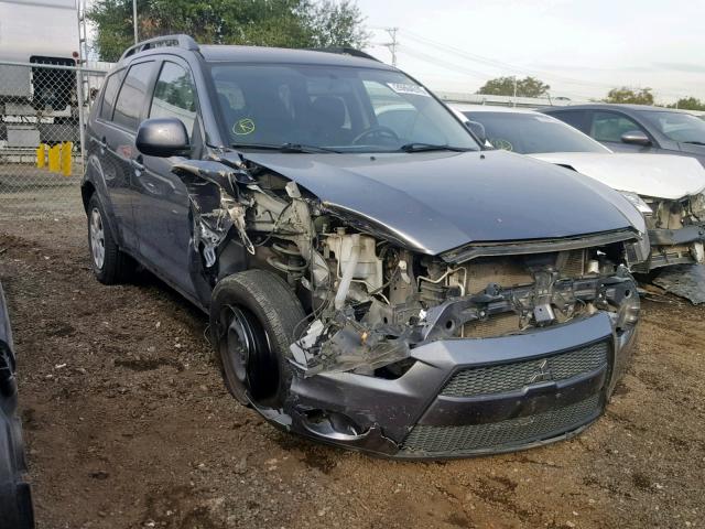 JA4AS2AWXCU008711 - 2012 MITSUBISHI OUTLANDER GRAY photo 1