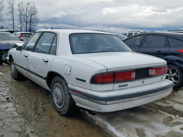 1G4HP53L2PH458521 - 1993 BUICK LESABRE CU WHITE photo 3