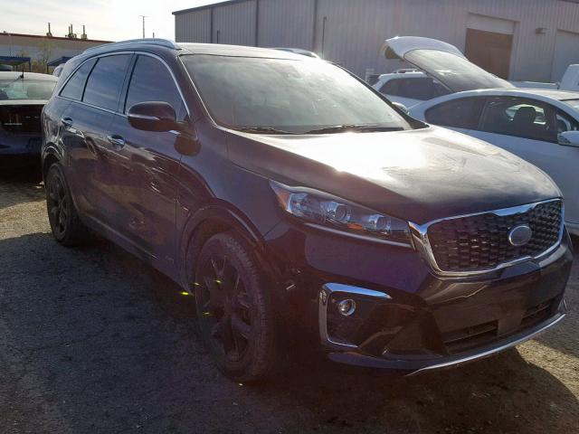 5XYPKDA59KG454075 - 2019 KIA SORENTO SX BLACK photo 1