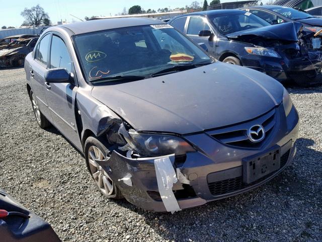 JM1BK323471620480 - 2007 MAZDA 3 S GRAY photo 1