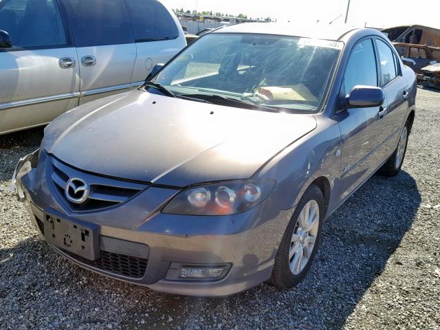 JM1BK323471620480 - 2007 MAZDA 3 S GRAY photo 2