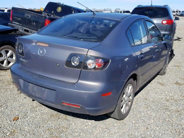 JM1BK323471620480 - 2007 MAZDA 3 S GRAY photo 4