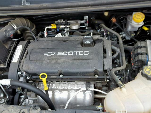 1G1JB5SH9H4150958 - 2017 CHEVROLET SONIC LS BLACK photo 7