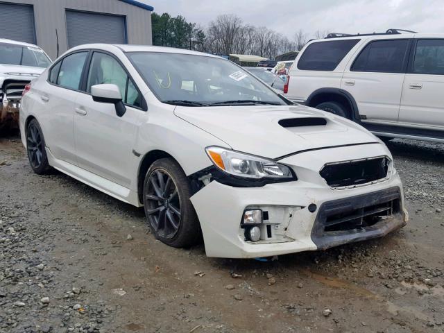 JF1VA1C69J9807435 - 2018 SUBARU WRX PREMIU WHITE photo 1