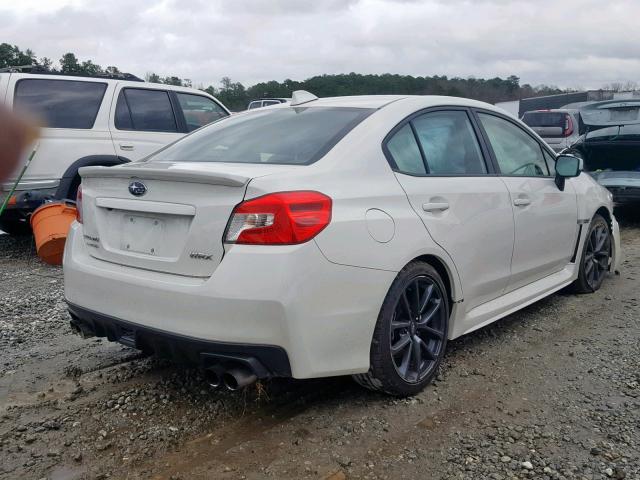 JF1VA1C69J9807435 - 2018 SUBARU WRX PREMIU WHITE photo 4