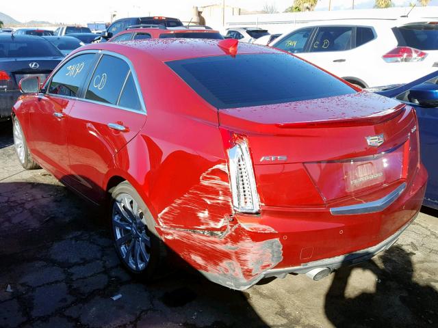 1G6AB5RX8H0155924 - 2017 CADILLAC ATS LUXURY RED photo 3