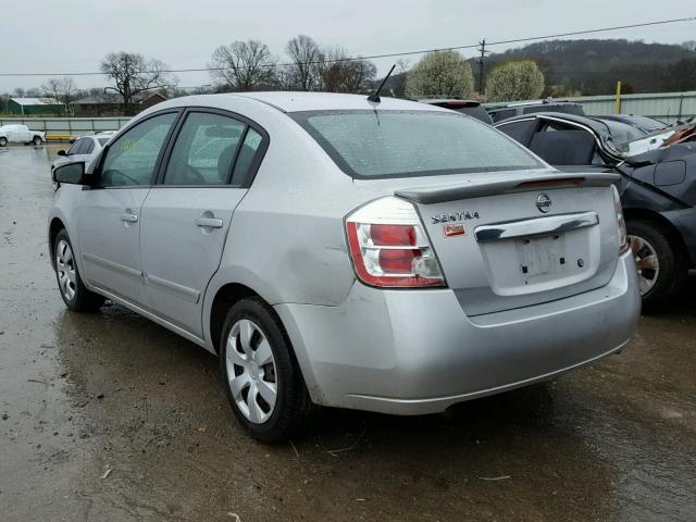 3N1AB6AP0BL712238 - 2011 NISSAN SENTRA 2.0 SILVER photo 3