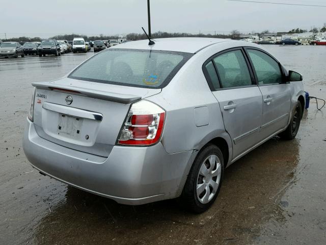 3N1AB6AP0BL712238 - 2011 NISSAN SENTRA 2.0 SILVER photo 4