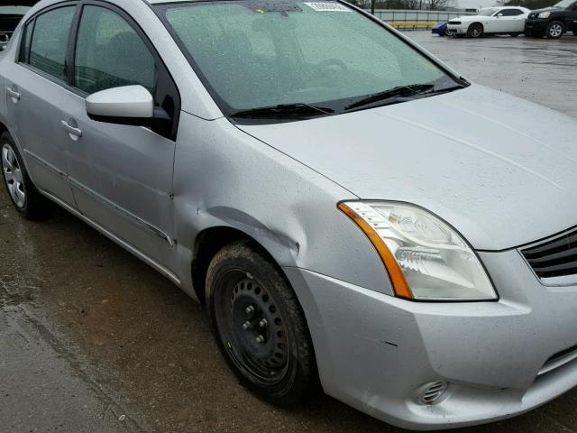 3N1AB6AP0BL712238 - 2011 NISSAN SENTRA 2.0 SILVER photo 9