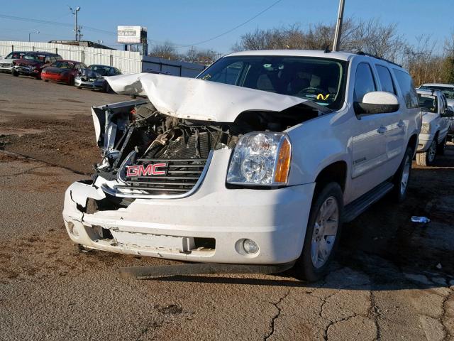 1GKFC16077R268391 - 2007 GMC YUKON XL C WHITE photo 2