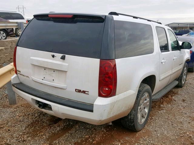 1GKFC16077R268391 - 2007 GMC YUKON XL C WHITE photo 4