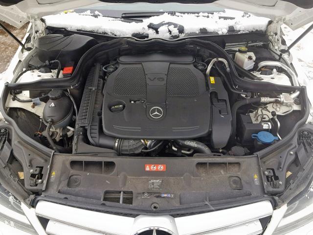 WDDGJ8JB0CF895765 - 2012 MERCEDES-BENZ C 350 4MAT WHITE photo 7