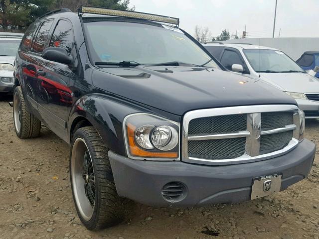 1D4HB38N55F609638 - 2005 DODGE DURANGO ST BLACK photo 1