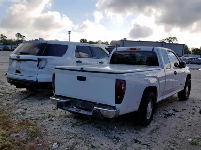 1GCCS196058222406 - 2005 CHEVROLET COLORADO WHITE photo 4