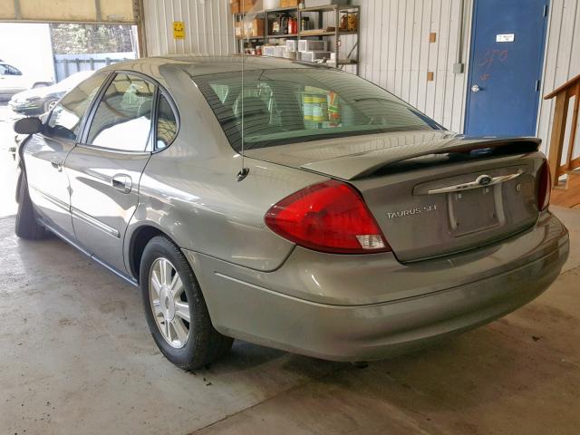 1FAHP56S83A249705 - 2003 FORD TAURUS SEL BEIGE photo 3