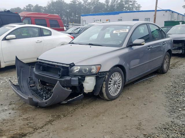 YV1MS382642010121 - 2004 VOLVO S40 2.4I GRAY photo 2