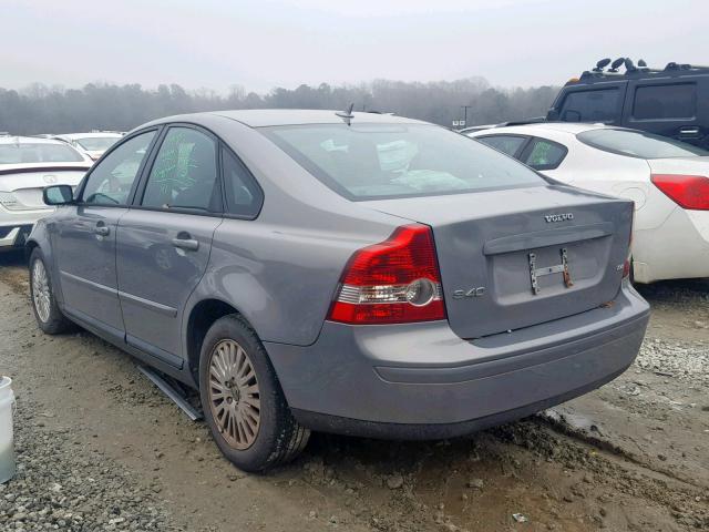 YV1MS382642010121 - 2004 VOLVO S40 2.4I GRAY photo 3