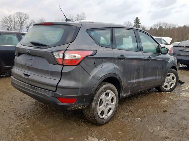 1FMCU0F73JUB00959 - 2018 FORD ESCAPE S GRAY photo 4