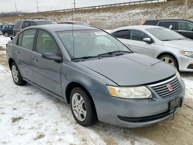 1G8AJ52F55Z138856 - 2005 SATURN ION LEVEL GRAY photo 1