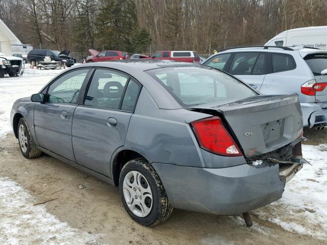 1G8AJ52F55Z138856 - 2005 SATURN ION LEVEL GRAY photo 3