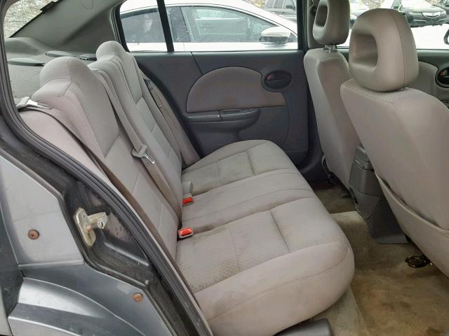 1G8AJ52F55Z138856 - 2005 SATURN ION LEVEL GRAY photo 6