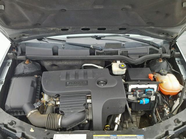 1G8AJ52F55Z138856 - 2005 SATURN ION LEVEL GRAY photo 7
