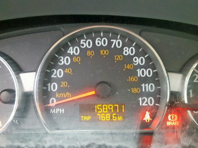 1G8AJ52F55Z138856 - 2005 SATURN ION LEVEL GRAY photo 8